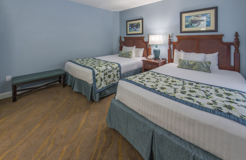 Guest room at Holiday Inn Club Vacations at Orange Lake Resort.