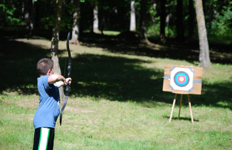 Archery at Geiger's Trails End.