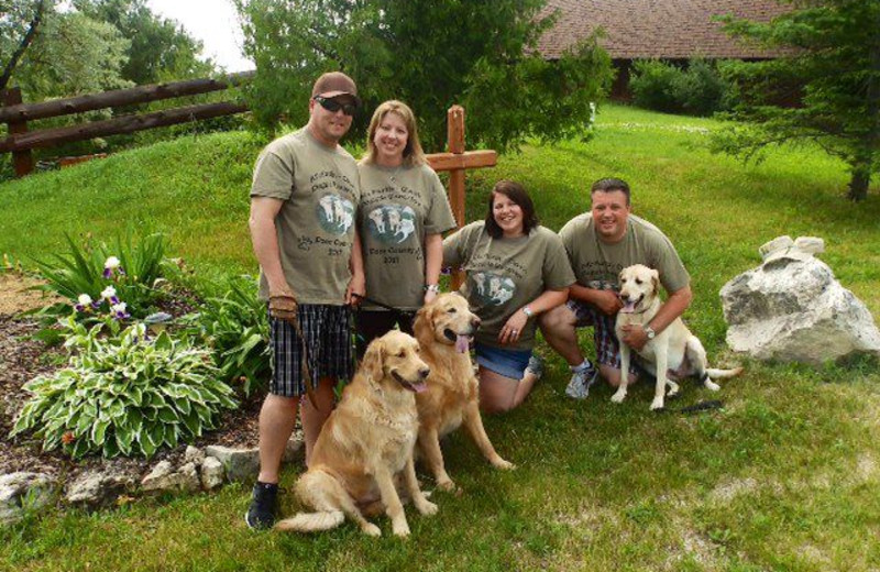 Families at Door County Cottages.