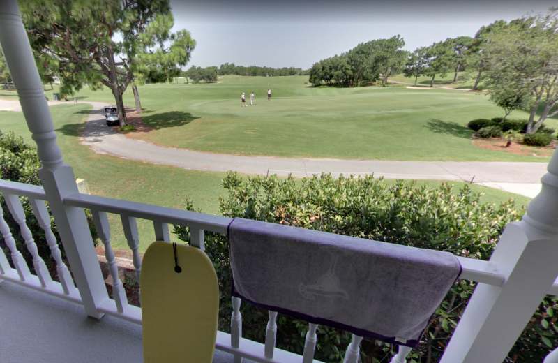 Guest balcony at Beau Rivage Golf & Resort.