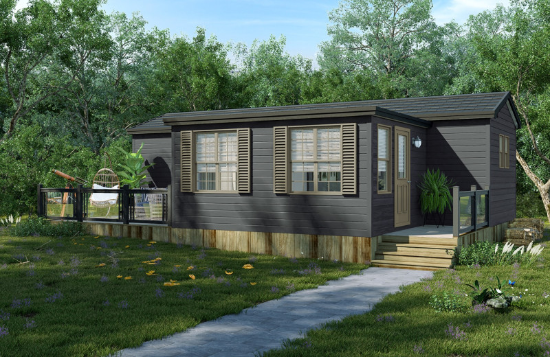 Cottage exterior at Great Blue Resorts- Shamrock Bay Resort.
