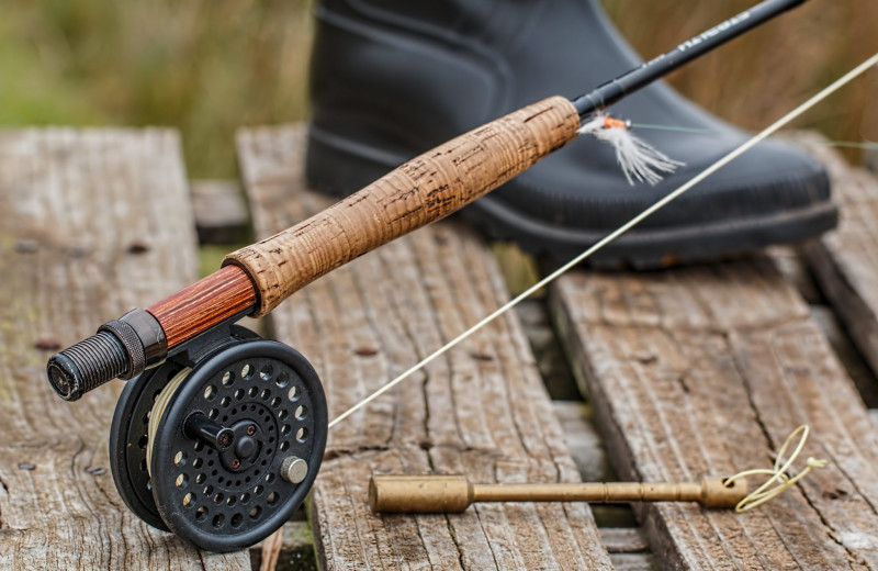 Fishing near 7C's Lodging.