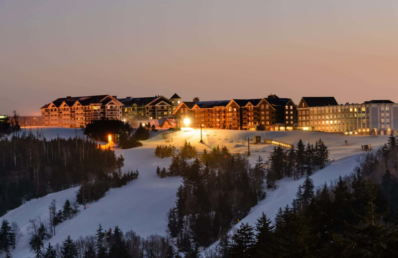 Exterior view of Snowshoe Mountain Condos.