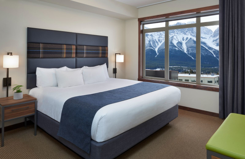 Guest room at Stoneridge Mountain Resort.