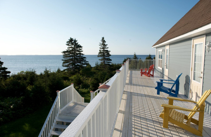 Deck view at SeaWind Landing.