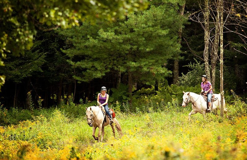 Horseback riding at Villa Roma Resort and Conference Center.