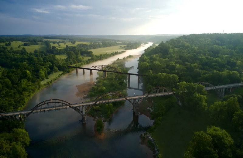 Rainbow Bridge near The White River Inn.