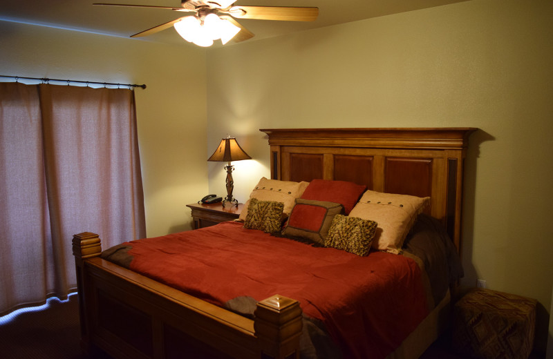 Guest room at Flying L Hill Country Resort & Conference Center.