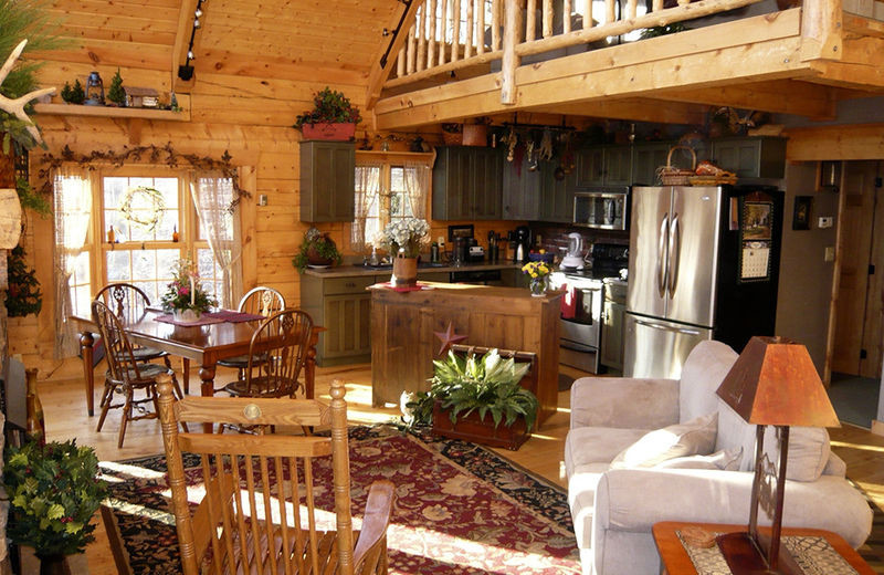 Rental interior at Amazing Branson Rentals.