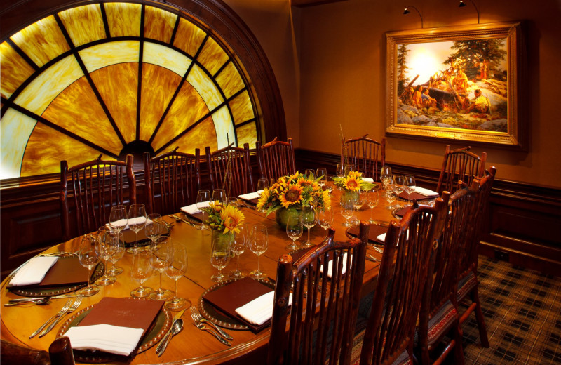 Wild Sage restaurant at Rusty Parrot Lodge.