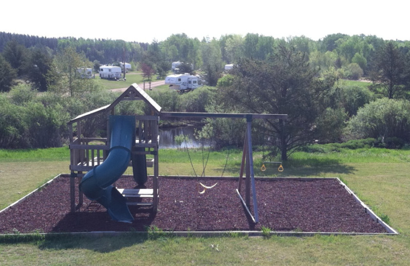 Playground at Black Lantern Resort and Retreat.