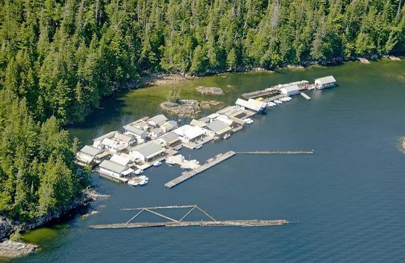 Aerial View of Black Gold Lodge