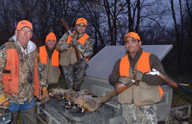 Bird hunting at Harpole's Heartland Lodge.