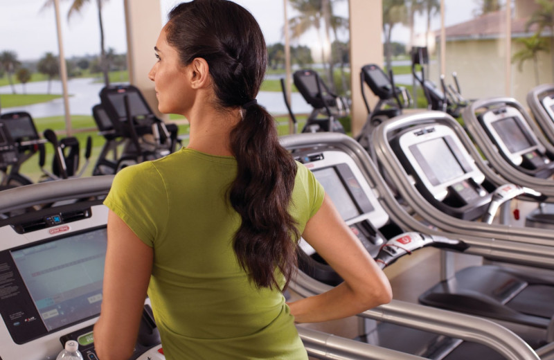 Fitness center at Trump National Doral Miami.