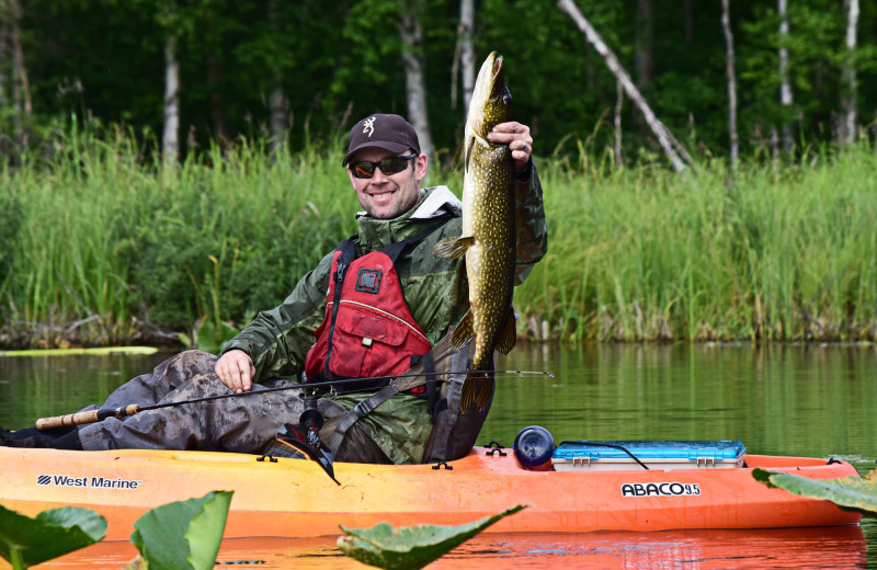 Fishing at The Alaska Adventure Company.