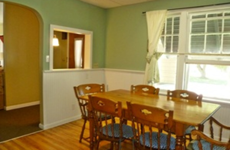 Cottage Interior at Lakeview Cottages