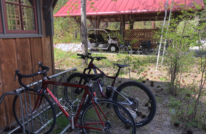 Bikes at Sleeping Lady.