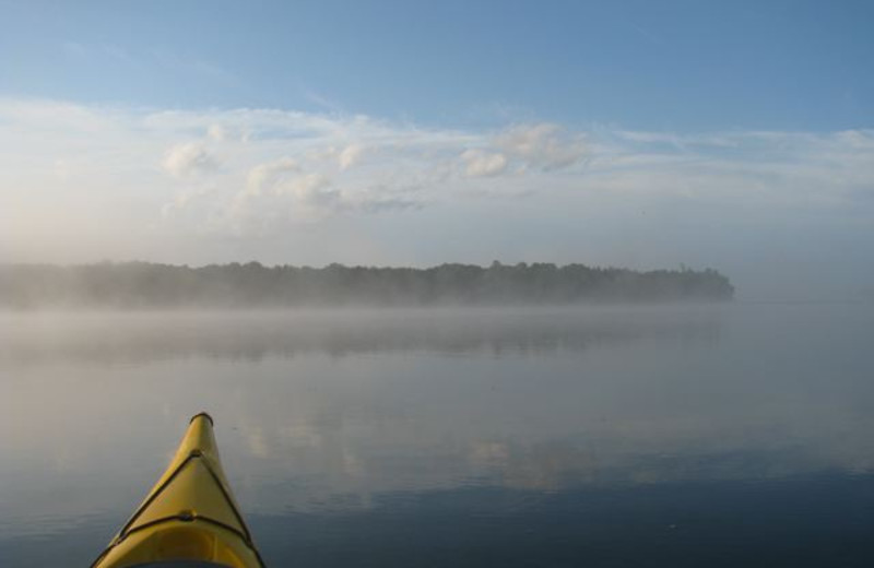 Lake view at Radtke's Sabinois Point Resort.