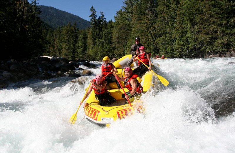 Rafting at REO Rafting Resort.