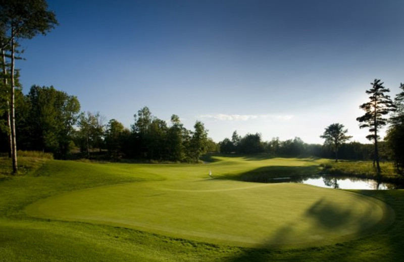 Golf course at Tullymore Golf Resort.