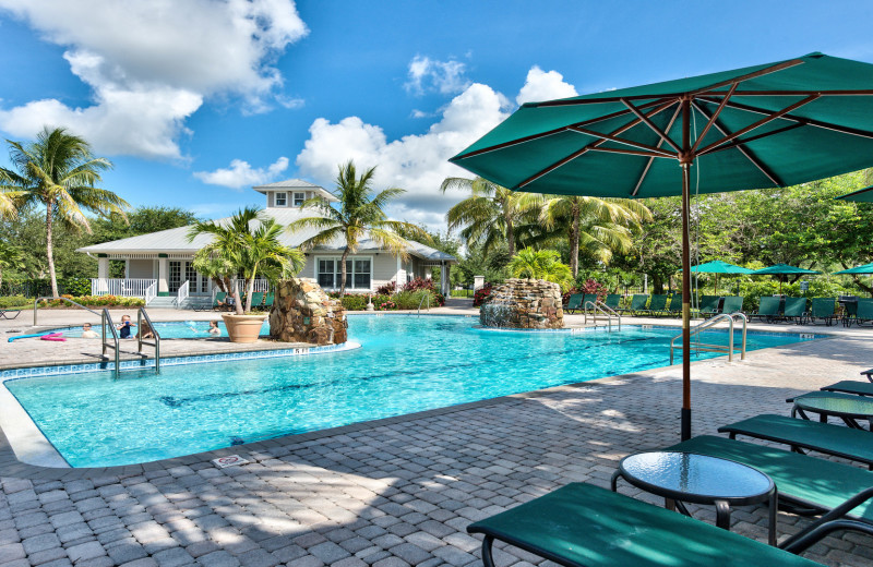 Rental pool at Naples Florida Vacation Homes.