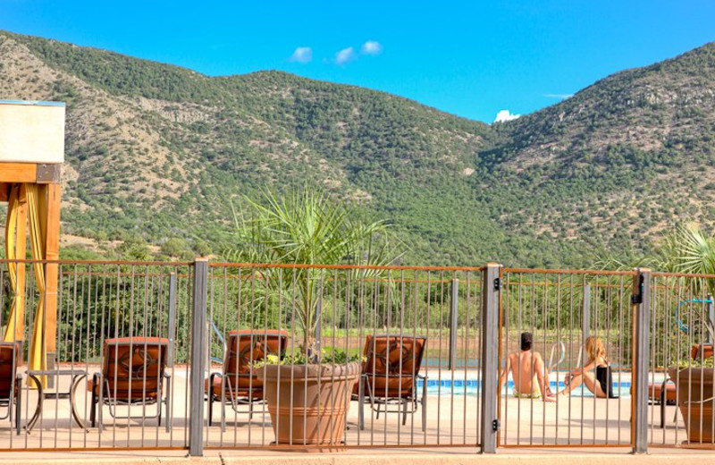 Pool at Sunglow Guest Ranch