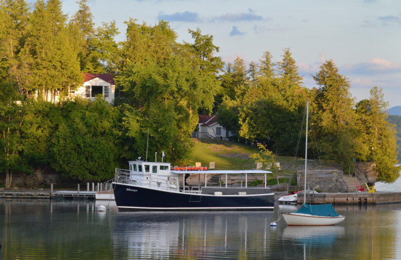 Exterior view of Basin Harbor Club.