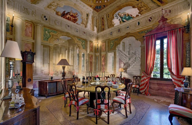 Castle dining room at Lauren Berger Collection.