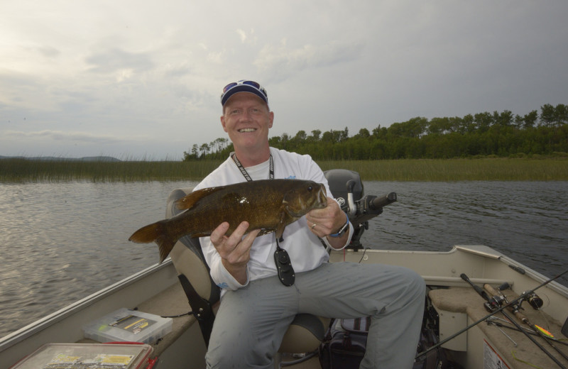 Fishing at Elk Lake Wilderness Resort.