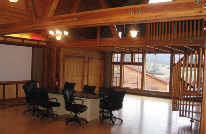 Lodge interior at Cedar Valley Lodge & Hunting.