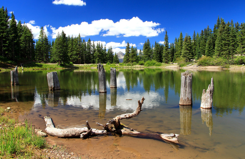 Lake near Mountain Lodge Telluride.