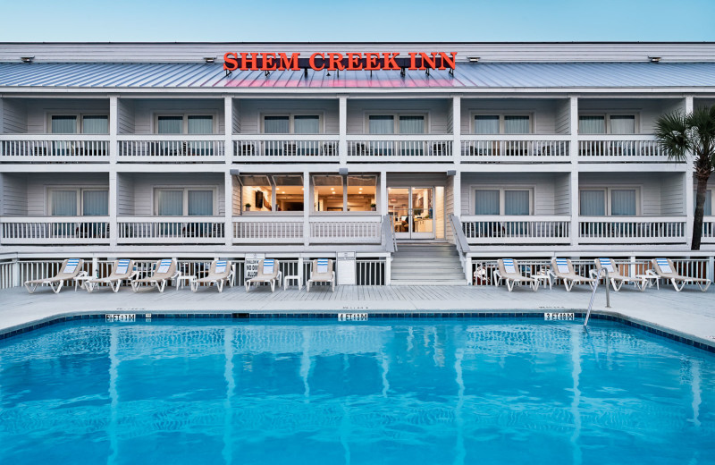 Pool at Shem Creek Inn.