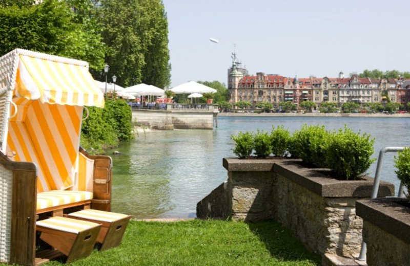 View from Steigenberger Inselhotel.