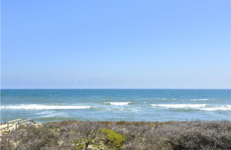 Beach view at Atlantic Realty.