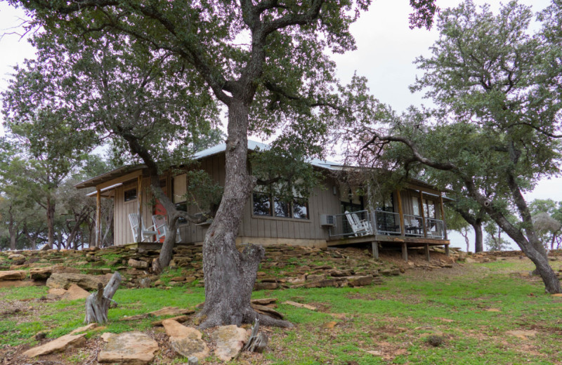 Cottage exterior at Canyon of the Eagles.