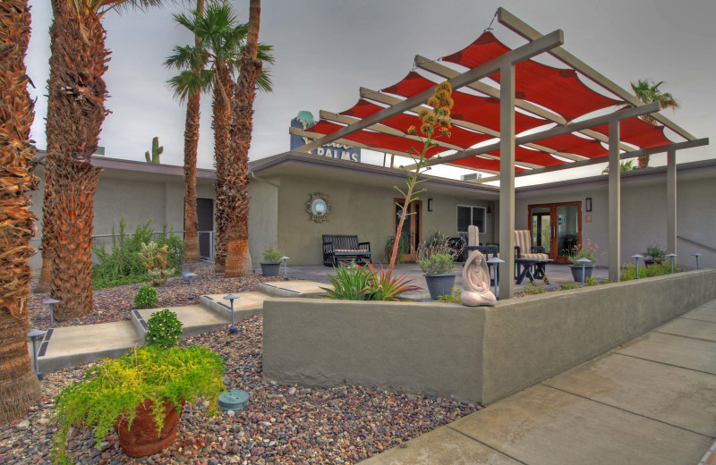 Patio at Lido Palms Resort and Spa.