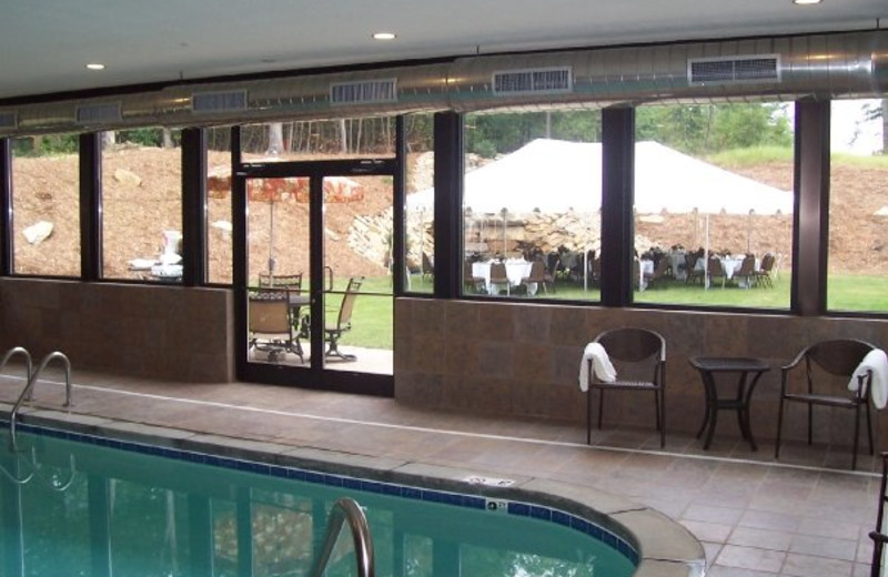 Indoor pool at Mountain Lodge & Conference.