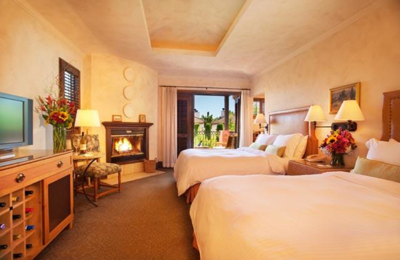 Guest room at Villagio Inn and Spa.