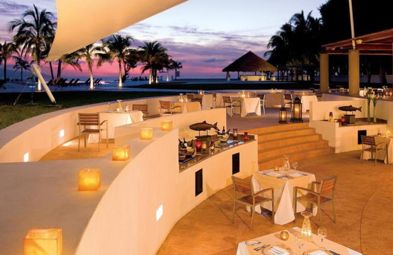 Dining at Dreams Villamagna Nuevo Vallarta.