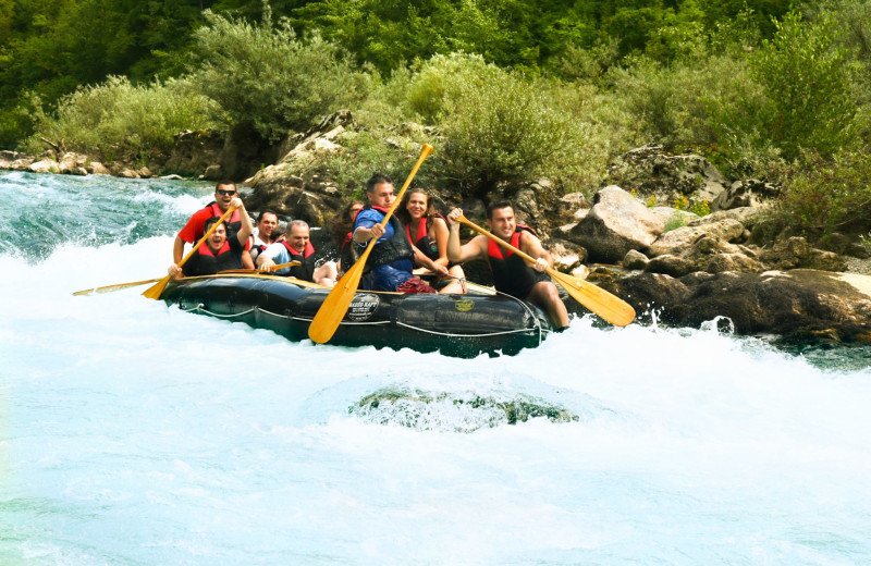 Rafting at Luxury Cabin NC.