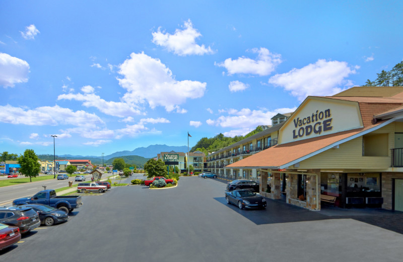 Exterior view of Vacation Lodge.