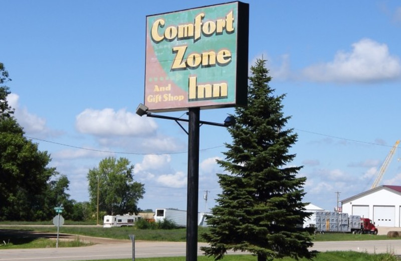 Exterior view of Comfort Zone Inn.