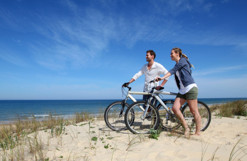 Biking near Pier House Resort & Spa.