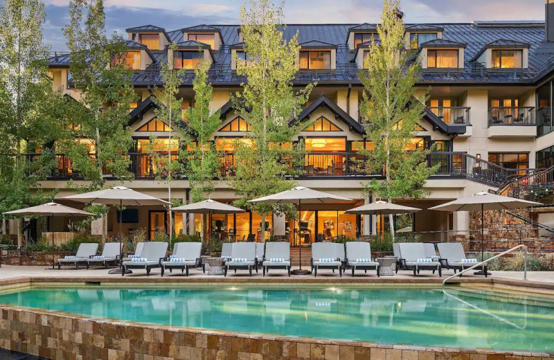 Outdoor pool at Grand Hyatt Vail.