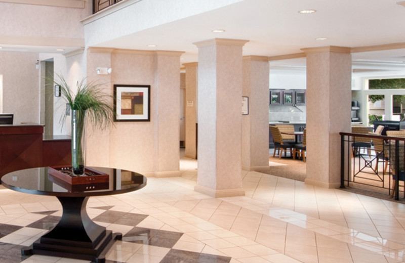 Lobby view at HYATT house Dallas/Lincoln Park.