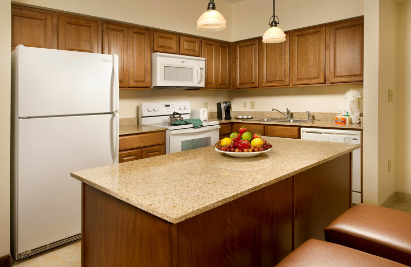 Suite kitchen at Floridays Resort Orlando.