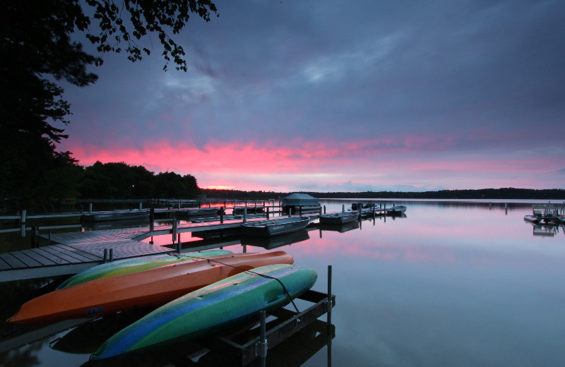 Lake view at Eagles Nest Resort.