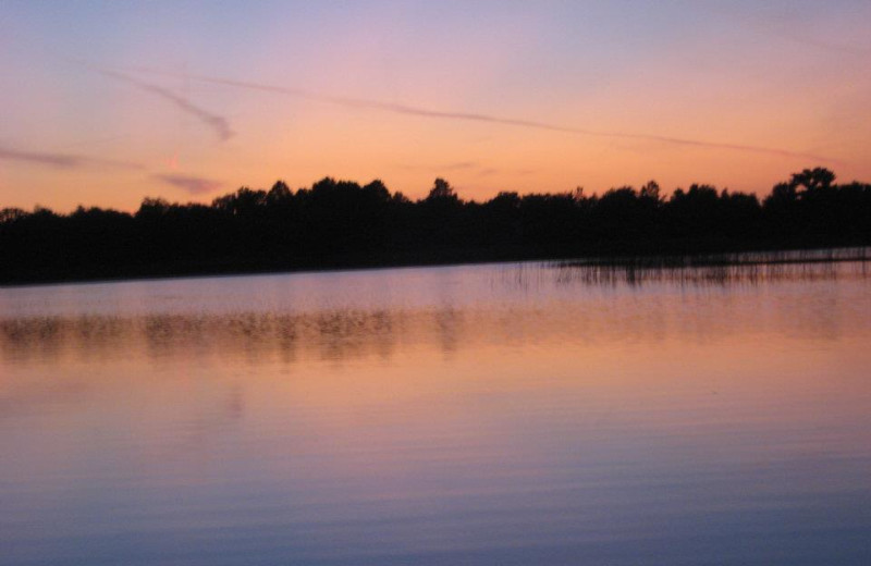 Lake view at Agate Lake Resort.