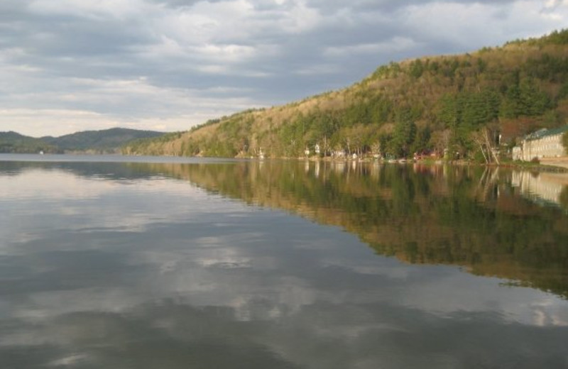 Lake view at Lake Morey Resort.