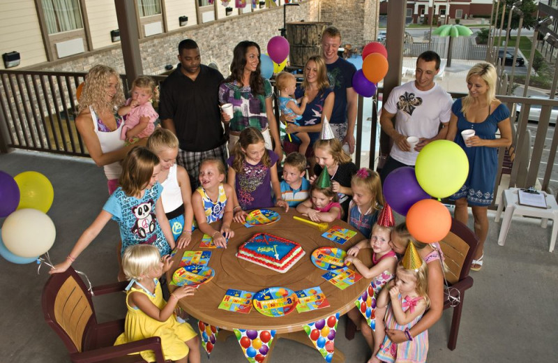 Party at Castle Rock Resort and Waterpark.